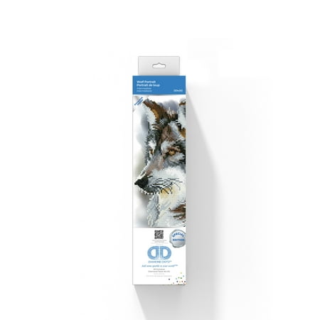 DIAMOND DOTZ? Wolf Portrait Special Edition Diamond Painting Kit