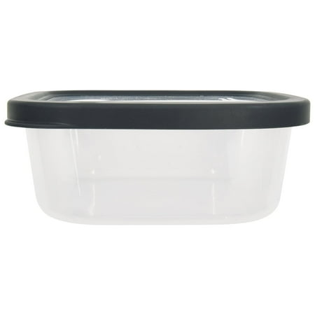 Mainstays Gray Plastic Microwave Safe Food Storage Container (20 Count)