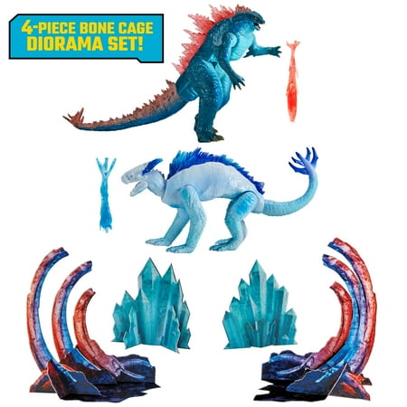 Godzilla vs. Kong Shimo Figure Collectible Action Figures, 1.8 lb