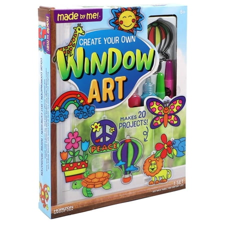 Made By Me Create Your Own Multicolor Window Art, Art & Craft Kits, Child, Ages 6+