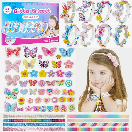 Friendship Bracelet Making Kit for Girls Toys 5-7, Arts and Crafts for Kids Girls Gifts, Toys for Girls 5 6 7 8 9 Years