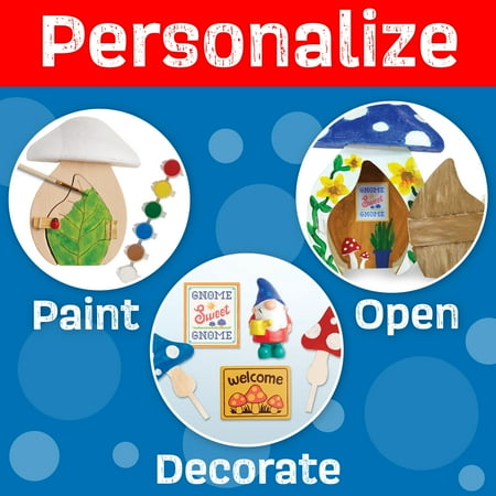 Creativity for Kids Gnome Garden Door: Arts and Crafts for Kids Ages 6-8+, Unisex Toys