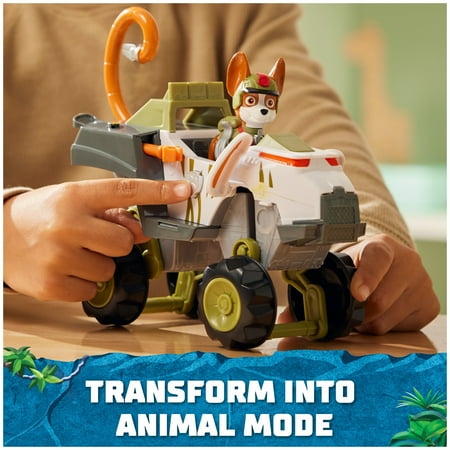 PAW Patrol Jungle Pups, Tracker?s Monkey Vehicle with Figure, Toys for Kids Ages 3 and Up
