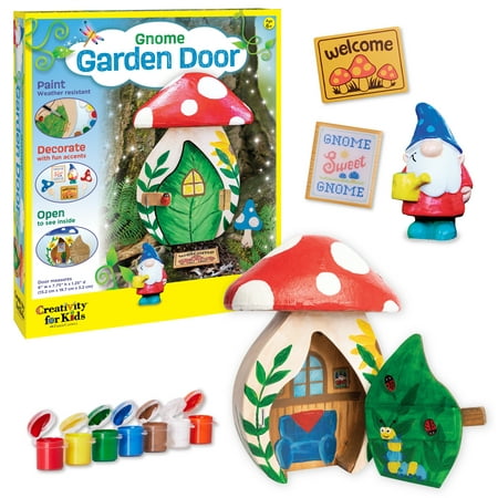 Creativity for Kids Gnome Garden Door: Arts and Crafts for Kids Ages 6-8+, Unisex Toys