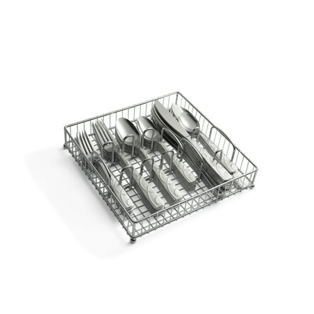 Cambridge Roam Sand 45-Piece Stainless Steel Flatware Set & Hostess Set (Service for 8)