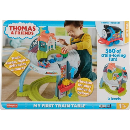 Thomas & Friends My First Train Table Toddler Toy with Track & Fine Motor Activities