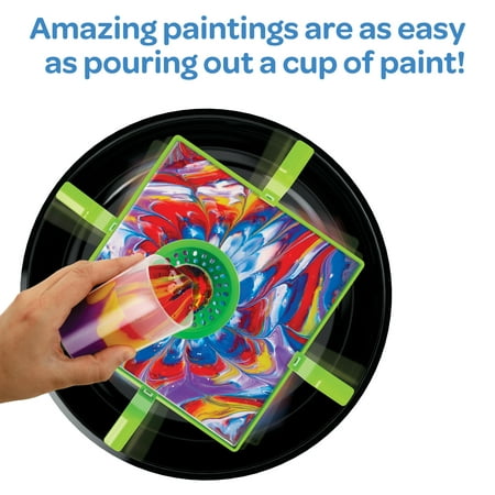 Crayola Washable Paint Pour Set, 20pc Paint Set, Art & Craft Kit, Creative Gift for Kids, 8, 9, 10, 11