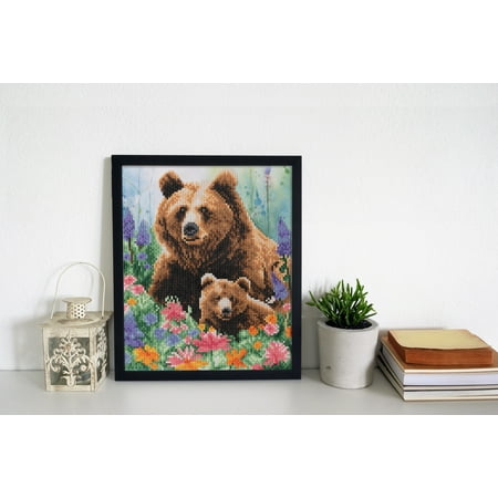DIAMOND DOTZ? Mother and Cub Special Edition Diamond Painting Kit