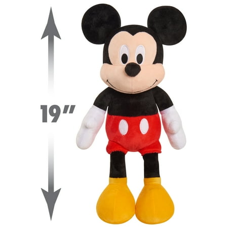 Disney Mickey Mouse 19-inch Plush Stuffed Animal, Kids Toys for Ages 2 up
