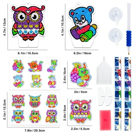 Kids Owl Painting Kits for Kids 5 6 7 8 Year Old Girls Gifts Age 4 5 6 Easter Presents for Kids Crafts for Kids 4 5 6 8 Outdoor Toys for 4 5 6 7 Year Old Girls Gifts for 7 5 6 Year Old Girls, Other