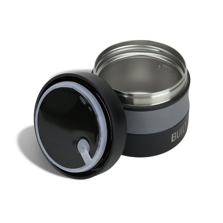 BUILT 12oz Wide Mouth Insulated Food Jar in Black