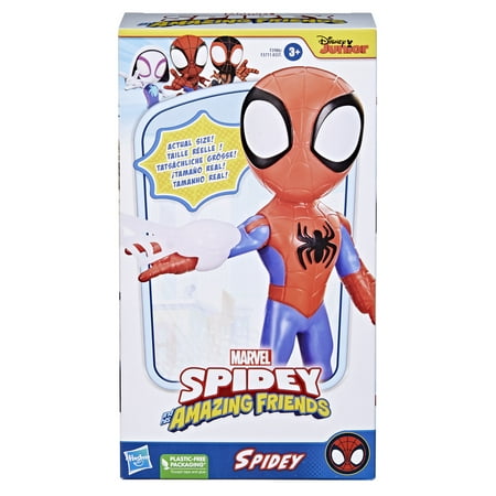 Hasbro Marvel Spidey and His Amazing Friends Supersized Spidey Action Figure