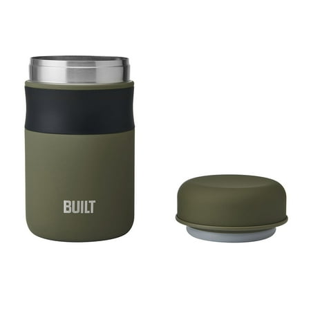 Built 16oz Double Wall Vacuum Insulated Food Jar Sage Green