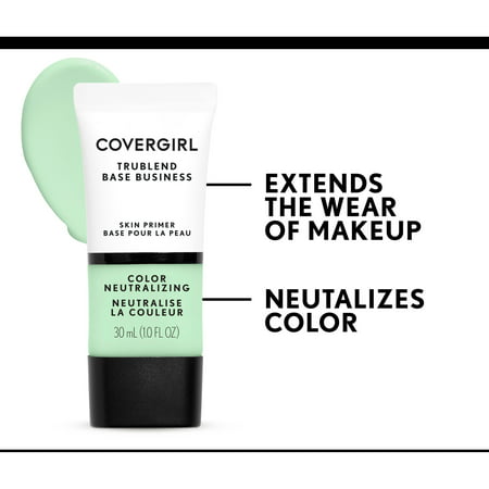 COVERGIRL TruBlend Base Business Face Primer, Pore Minimizing, 1 ozPore Minimizing,