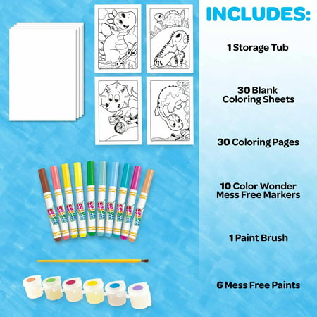 Crayola Color Wonder Mess Free Coloring, School Supplies, Toys for Toddlers, Gifts, Child
