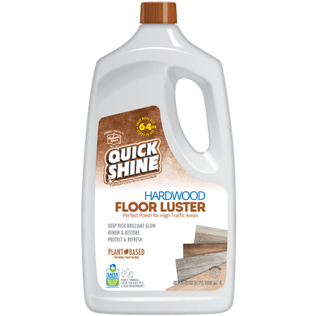 QUICK SHINE High Traffic Hardwood Floor Luster, 64 Fluid Ounce