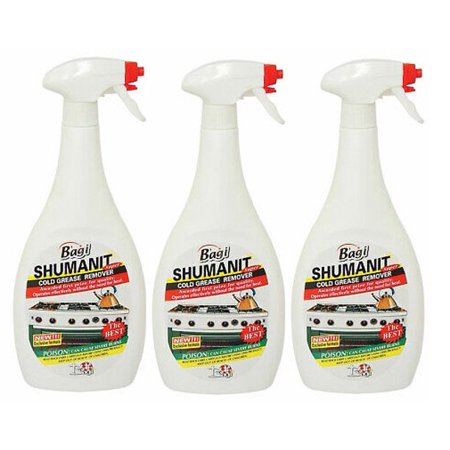SHUMANIT Cold Grease Remover 26.4 Fl Oz 3-Pack