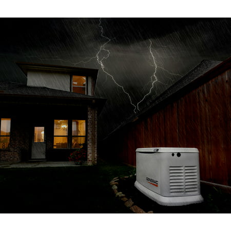 Generac 7210 Guardian 24kW Home Standby Generator with 200amp SER Transfer Switch (RXSW200A)