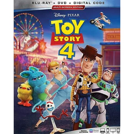 Toy Story 4 (Blu-ray + DVD + Digital Code)