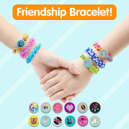 Friendship Bracelet Making Kit, Girls DIY Craft Kits Toys Cool Arts and Crafts Toys for Teen Girls Travel Activity Set Gifts for Age 6 7 8 9 10 11 12 Year Old Girls