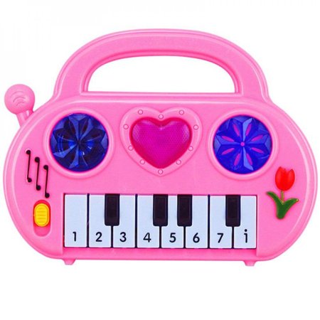 Clearance!!Toddler Piano Toy ,Baby Musical Toys Kids Keyboard Piano ,Piano Keyboard Drum Musical Instruments Toy Learning Educational Tabletop Game Toy Birthday Gift for Girls Boys