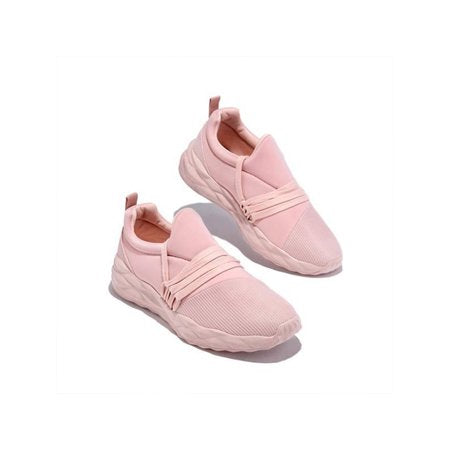 Daeful Womens Breathable Sneakers Classic Sports ShoesPink,