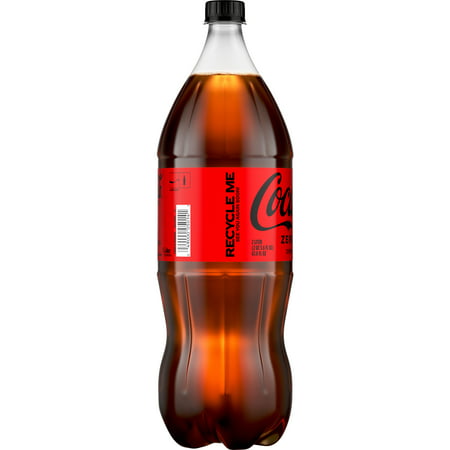 Coke Zero Sugar Soda Soft Drink, 2 Liters