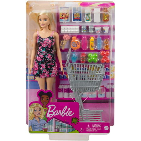 Mattel Gtk94 Barbie Shopping Time Doll, 3 Years Old And Above