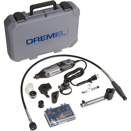 Dremel 4000-6/50 High Performance Rotary Tool Kit with Carrying Case, 6 Attachments, and 50 Accessories, Perfect for Routing, Cutting, Wood Carving