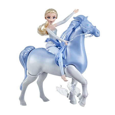 DIsney\'s Frozen 2 Elsa Fashion Doll and Swim and Walk Nokk