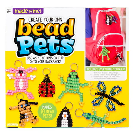 Made By Me Animals Create Your Own Bead Pets Craft Kit (769 Pieces)