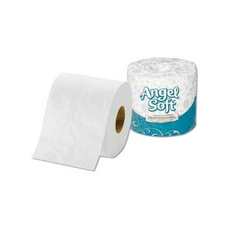 Angel Soft ps Premium Bathroom Tissue Septic Safe, 2-Ply, White, 450 Sheets/Roll, 80 Rolls/Carton