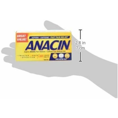 Anacin Tablets 300 Tablets (Pack of 6)