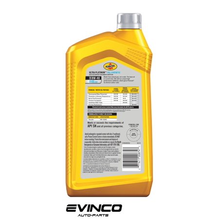 Pennzoil Ultra 0W40 Full Synthetic Motor Oil Case Of 6 SRT Engines Fast Shipping