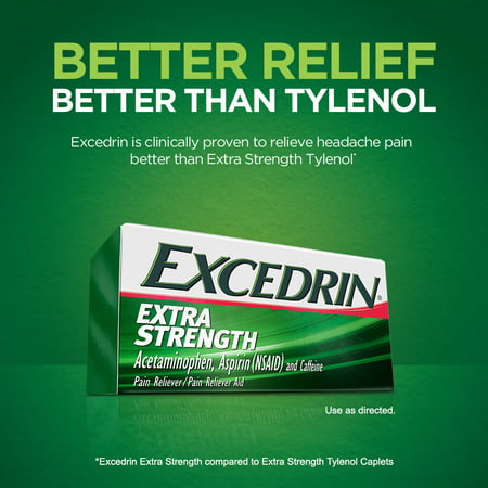 Excedrin Extra Strength Caplets ? Headache Relief ? 300 Count.