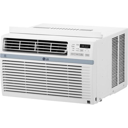 LG 10,000 BTU Smart Window Air Conditioner, Cools up to 450 Sq. Ft., Smartphone and Voice Control works with LG ThinQ, Amazon Alexa and Hey Google, ENERGY STAR?, 3 Cool & Fan Speeds, 115V, 10000 BTU
