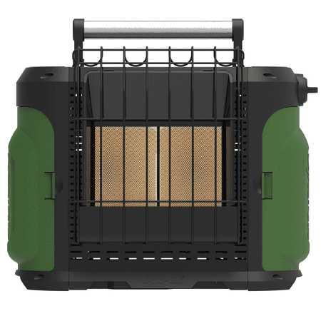 Dyna-Glo Grab N Go XL Portable Heater 18,000 BTU Propane (LP) Recreational Radiant Heater, Green