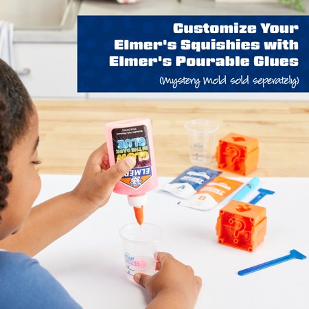 Elmer?s Squishies Refill Pack, Creates 5 Additional Mystery Characters, 5 Count