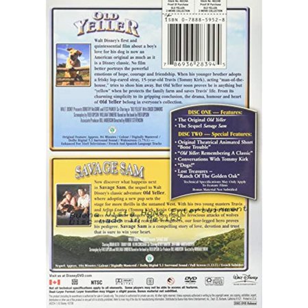 Old Yeller: 2 Movie Collection (DVD)