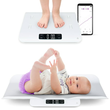 Greater Goods Smart Baby Scale, Toddler Scale, Pet Scale, Infant Scale with Hold Function, Free App Included, GreaterGoods Smart Baby Scale