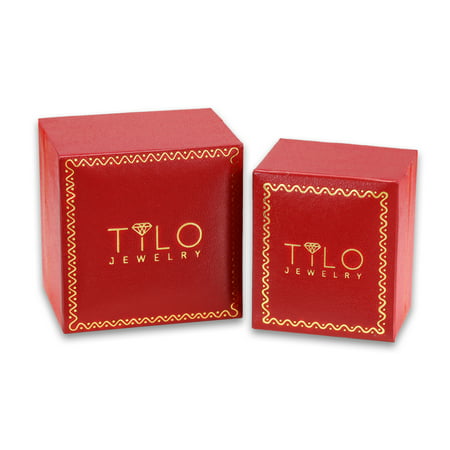 Tilo Jewelry 14k Yellow Gold Diamond-Cut Engraved Ball Stud Earrings with Push-Back (6MM) Women, Girls