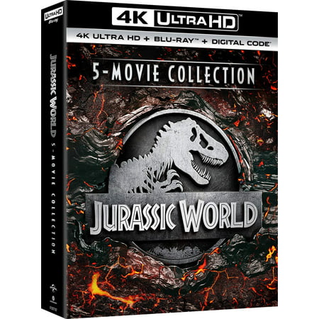 Jurassic World: 5-Movie Collection (4K Ultra HD + Blu-Ray)