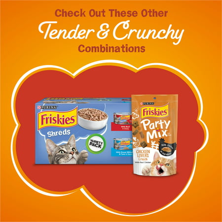 Friskies Dry Cat Food, Tender & Crunchy Combo, 16 lb. Bag, 16 lbs