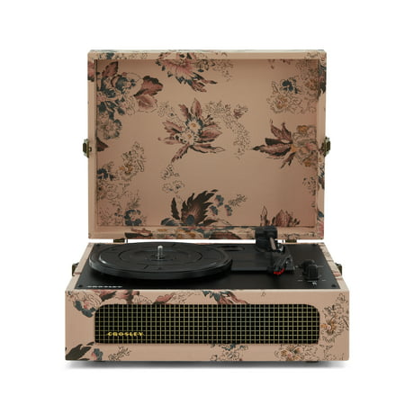 Crosley Electronics Voyager Turntable in Floral