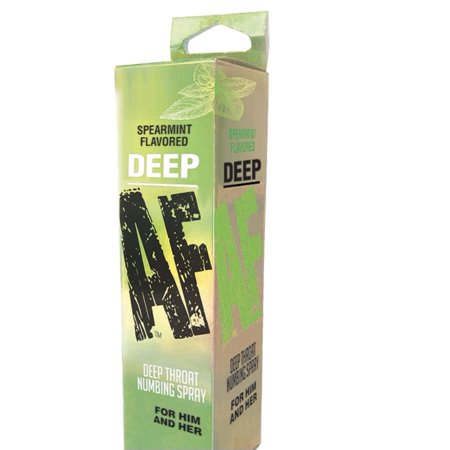Deep AF Numbing Throat Spray- Spearmint Flavored