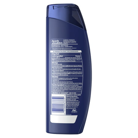 Head & Shoulders Dandruff Shampoo, Clinical Oil Control, 13.5 oz