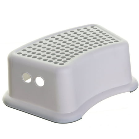 Dreambaby Step Stool for Toddlers with Anti-Slip Rubber Dots Gray