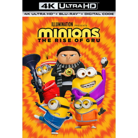 Minions: The Rise of Gru (4K Ultra HD + Blu-ray + Digital Copy)