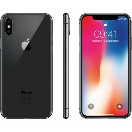 Apple iPhone X 64GB Unlocked GSM Phone w/ Dual 12MP Camera - Space Gray - B Grade USED, Space Gray