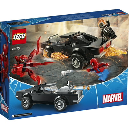 LEGO Marvel Spider-Man: Spider-Man and Ghost Rider vs. Carnage 76173 Collectible Building Toy (212 Pieces)